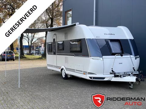 Hobby 495 UL De Luxe Edition 1e eigenaar/Mover/Thule luifel/BOVAG 24