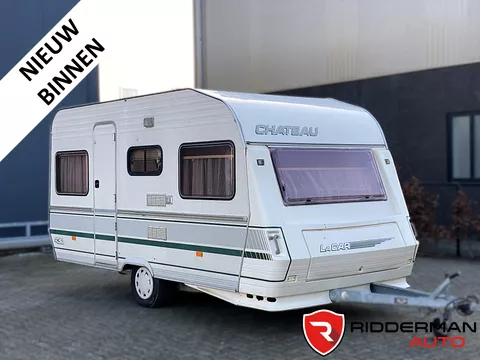 Chateau La Car 430 2e eig sinds 2001!, Nette caravan Voortent